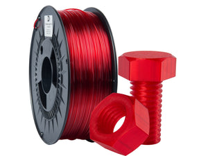 Filament PCTG roșu cristal | 3DPower