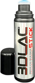3DLAC Stick Water glue stick for 3D printing with the cap flipped up and the blue applicator