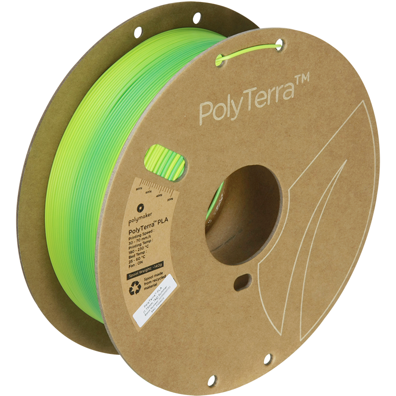 Rolă de filament PLA gradient de vară, Polymaker, 1,75 mm