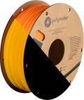 Spool of PLA luminous orange filament, Polymaker, 1.75 mm