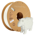 Rolă de filament PLA alb mat, Polymaker, 1,75 mm
