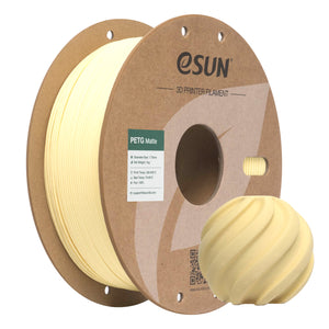 Filament PETG galben migdală mat | eSUN