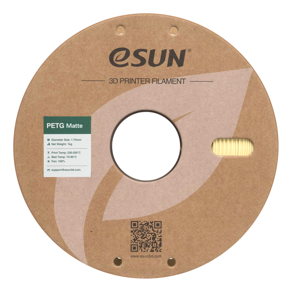 Filament PETG galben migdală mat | eSUN