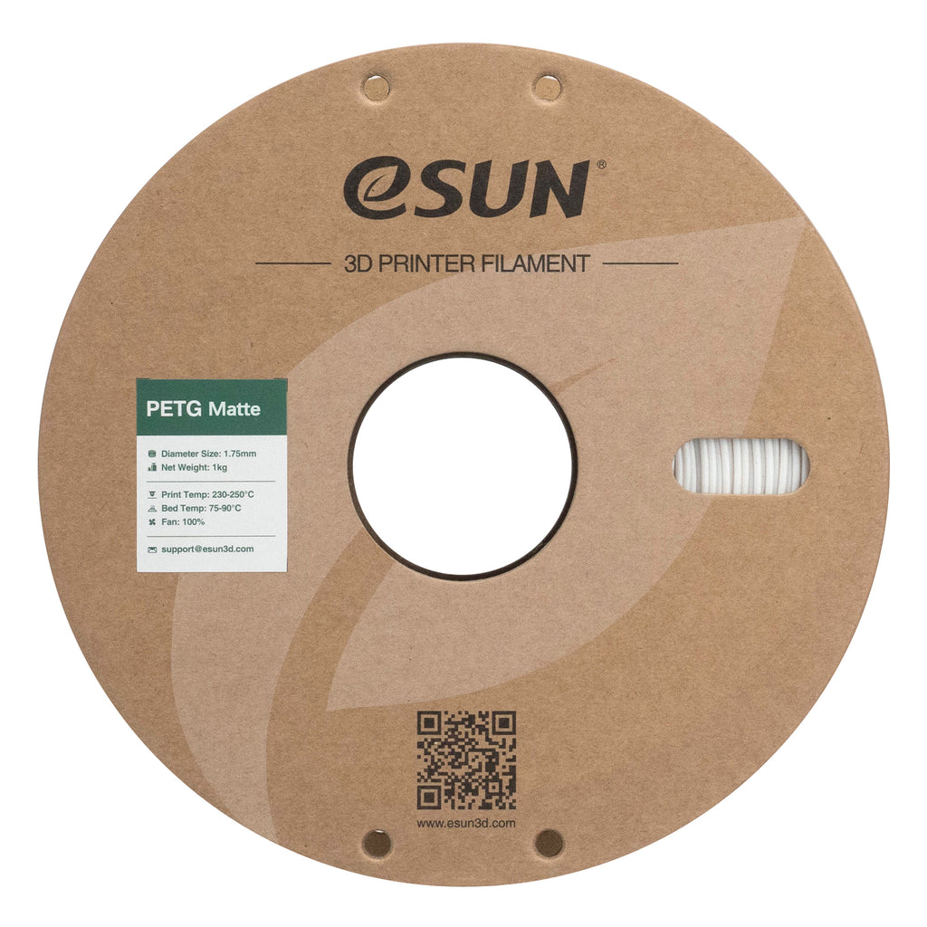 Filament PETG alb mat | eSUN