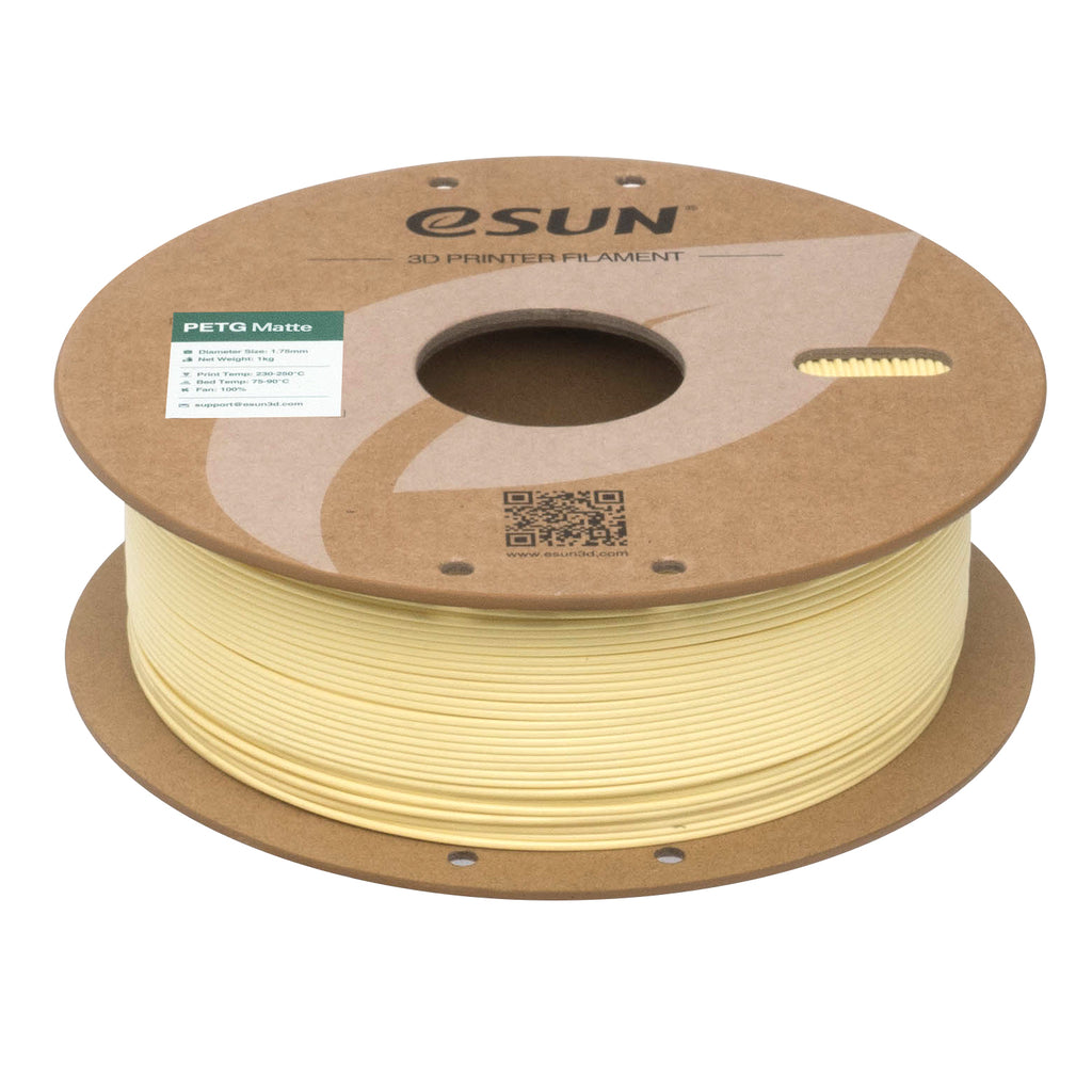 Filament PETG galben migdală mat | eSUN