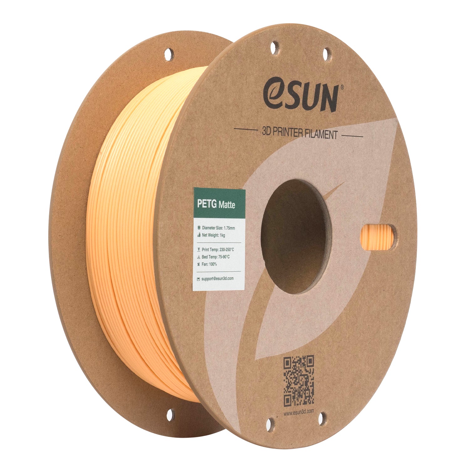 Filament PETG caisă mat | eSUN
