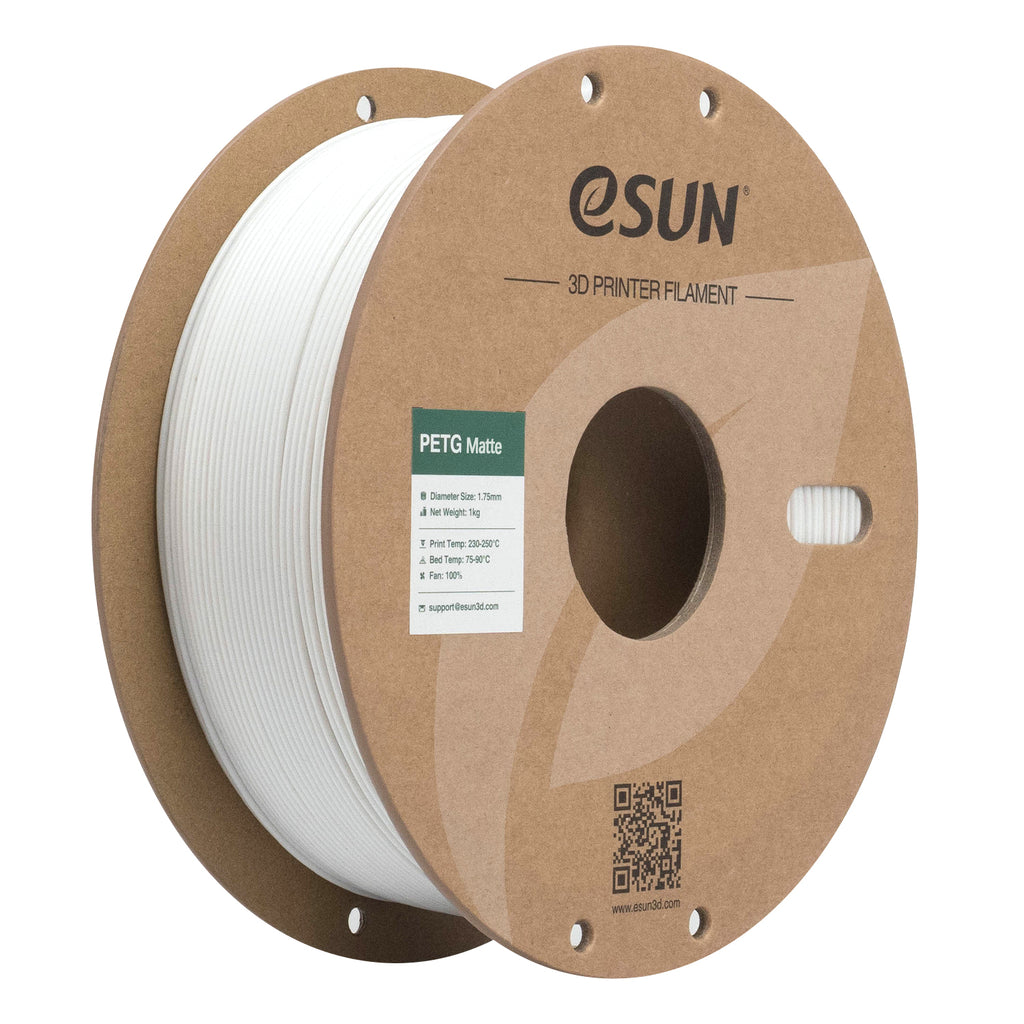 Filament PETG alb mat | eSUN