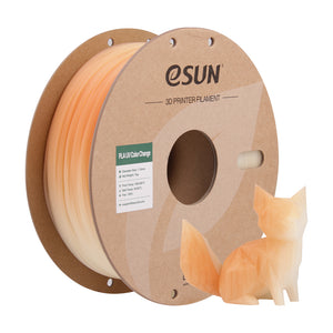 Filament PLA care își schimbă culoarea la UV, portocaliu | eSUN