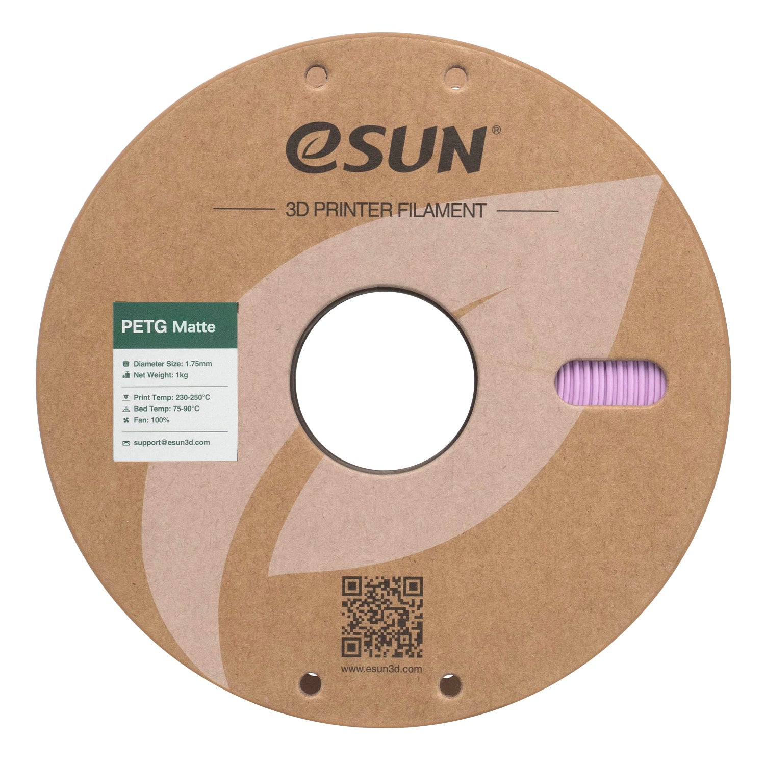 Filament PETG lila mat | eSUN