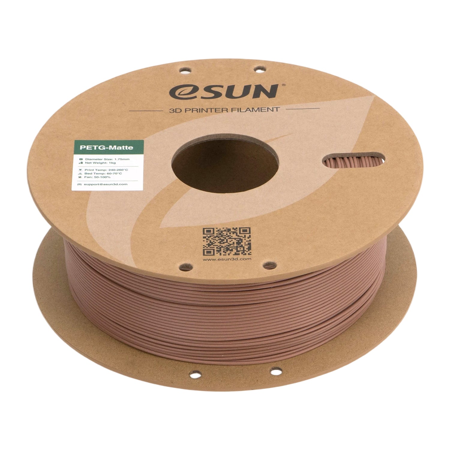 Filament PETG teracotă mat | eSUN
