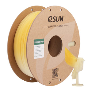Filament PLA care își schimbă culoarea la UV, galben | eSUN