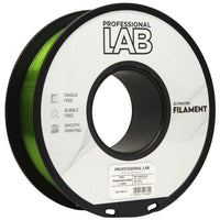 Filament PETG verde transparent | Prof. Lab