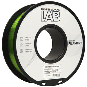 Filament PETG verde transparent | Prof. Lab