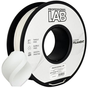 Filament PLA alb mat | Prof. Lab