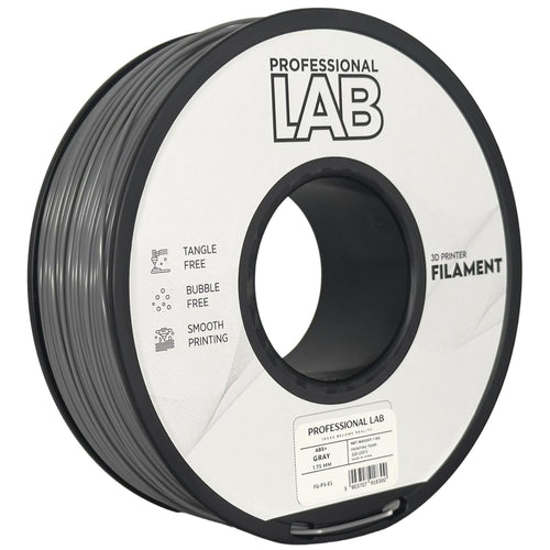 Rolă de filament ABS+ gri, Prof. Lab, 1,75 mm