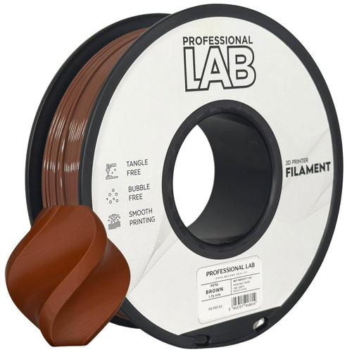 Rolă de filament PETG maro, Prof. Lab, 1,75 mm