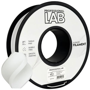 Filament PLA+ alb | Prof. Lab