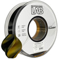 Rolă de filament Silk PLA Dual Color negru auriu, Prof. Lab, 1,75 mm