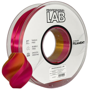 Filament Silk PLA Dual Color roz auriu | Prof. Lab