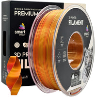 Filament Silk PLA Dual Color red gold | Smart Print