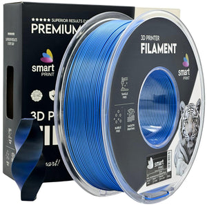 Filament Silk PLA Dual Color negru albastru | Smart Print