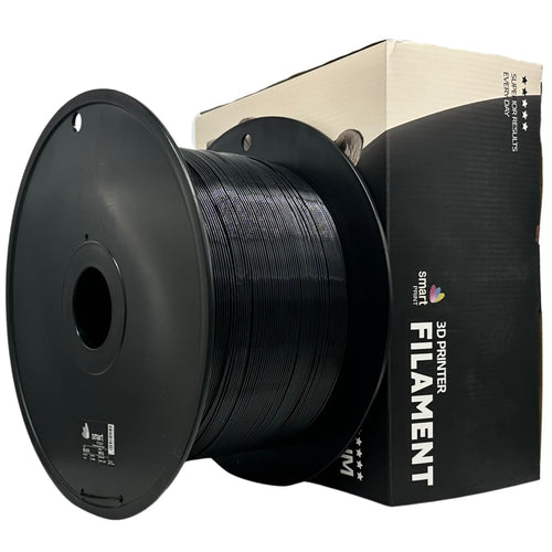 Rolă de filament PETG negru 5 kg, Smart Print, 1,75 mm
