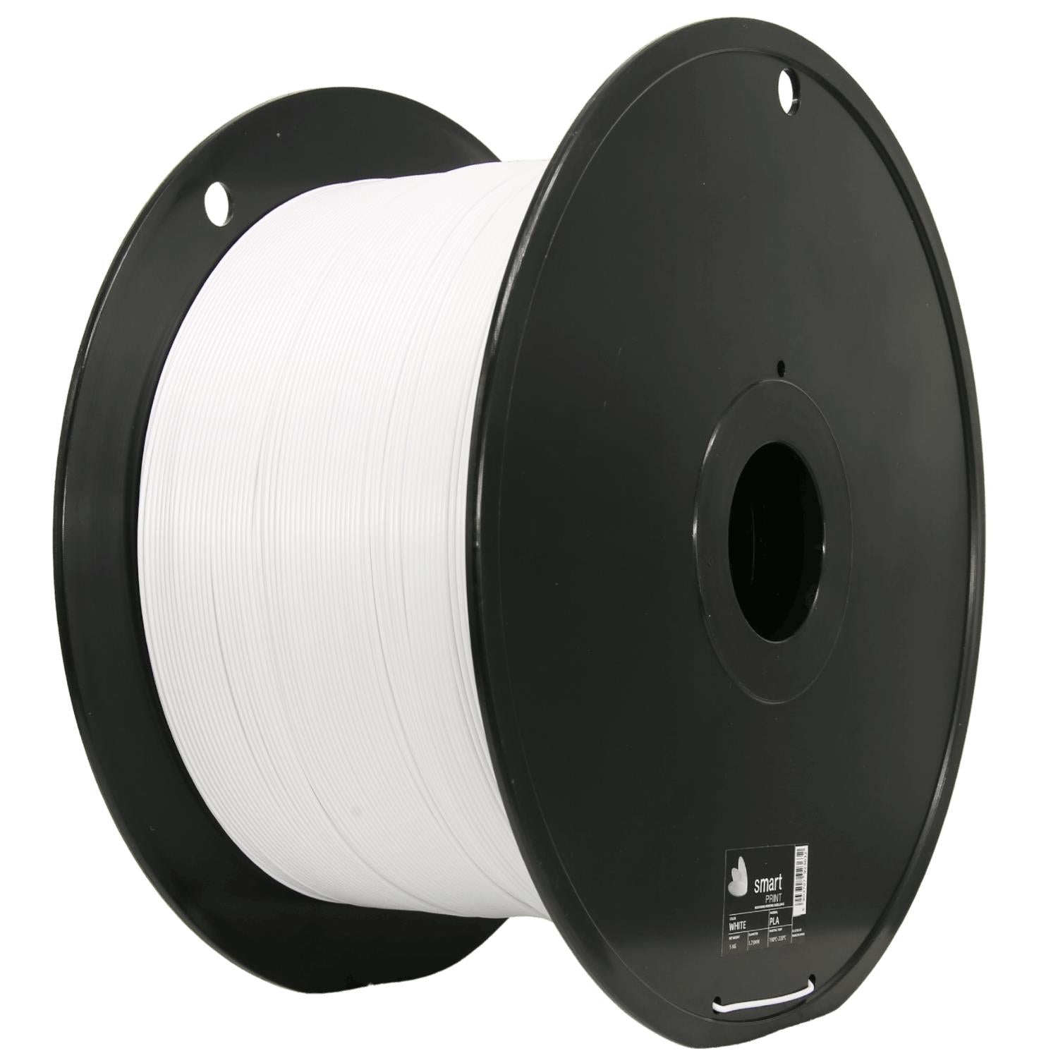 Rolă de filament PLA alb 5 kg, Smart Print, 1,75 mm