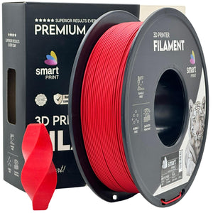Filament PLA roșu mat | Smart Print