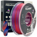 Spool of Silk PLA Dual Color red blue filament, Smart Print, 1.75 mm