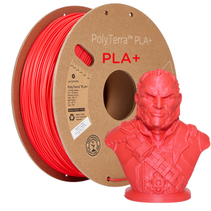 Filament PLA+ satin red | Polymaker
